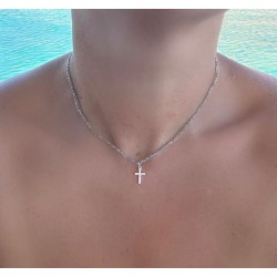 Collar Dije De Plata Cristo – Victoria Fine Jewelry