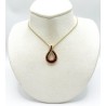 Collar Gota de Rubí con Diamantes – Victoria Fine Jewelry