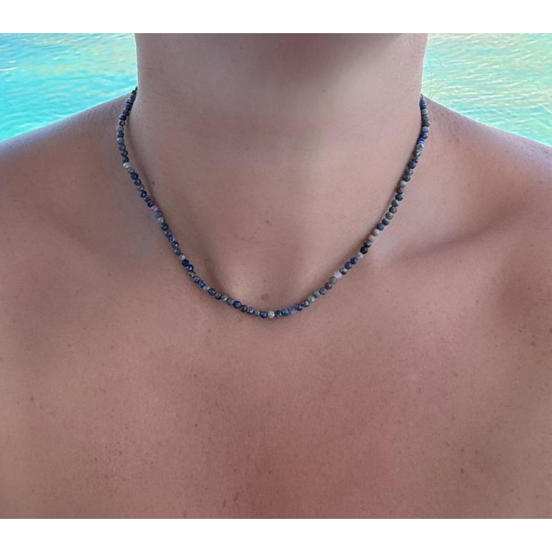 Collar Piedra Natural Broche Oro 10K – Victoria Fine Jewelry