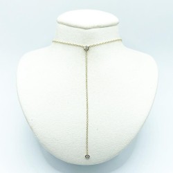 Collar Lariat Con Diamantes – Victoria Fine Jewelry