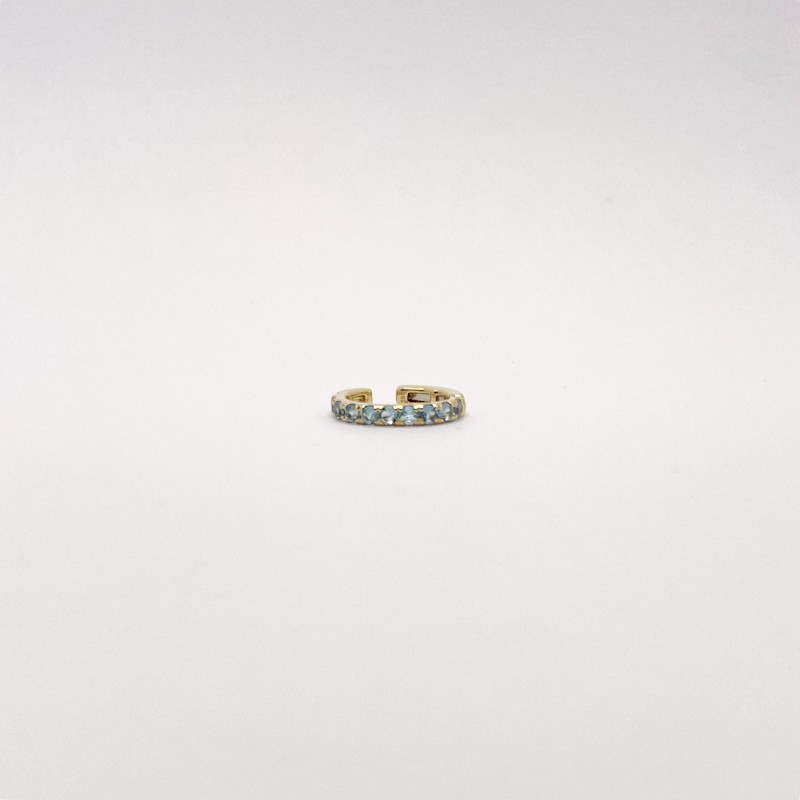 Earcuff De Topacio London Blue – Victoria Fine Jewelry