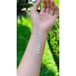 Collar Siete Estrellas Con Zirconias – Victoria Fine Jewelry