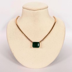 Gargantilla Con Esmeralda – Victoria Fine Jewelry