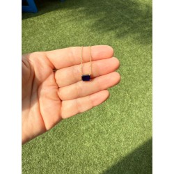 Collar Solitario De Zafiro – Victoria Fine Jewelry