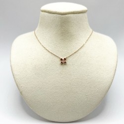 Collar Trébol De Rubíes – Victoria Fine Jewelry