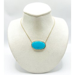 Collar Turquesa con Diamantes – Victoria Fine Jewelry