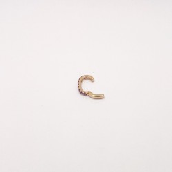 Earcuff De Amatista Rosa – Victoria Fine Jewelry