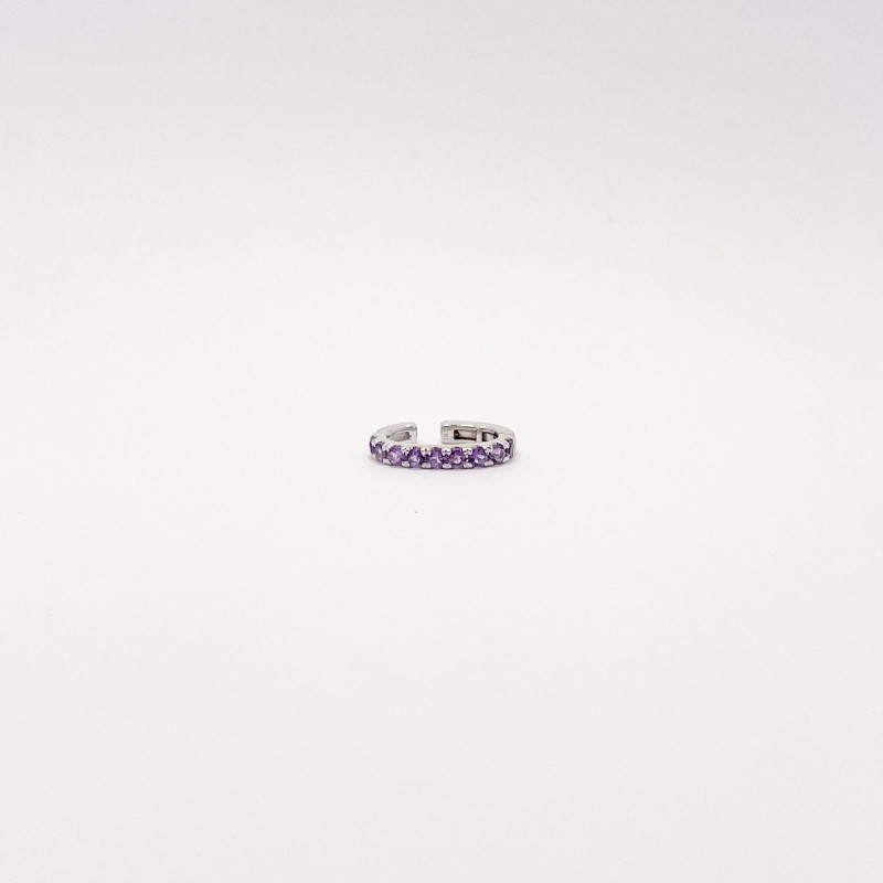 Earcuff De Amatista Rosa – Victoria Fine Jewelry