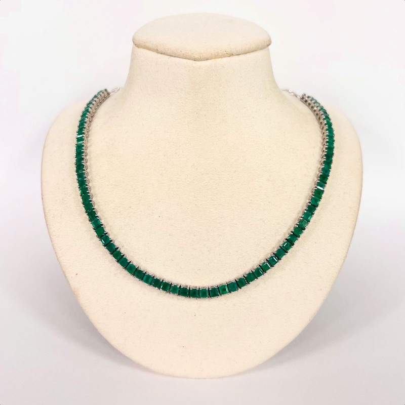 Gargantilla De Esmeraldas – Victoria Fine Jewelry