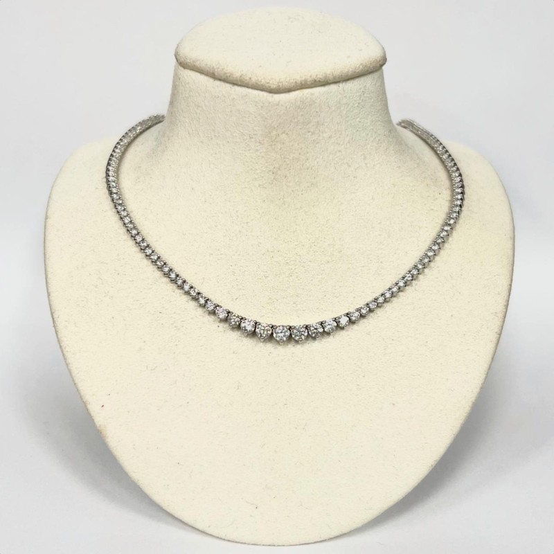 Gargantilla Riviera Gradual – Victoria Fine Jewelry