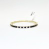 Pulsera Flexible De Zafiro Con Diamantes – Victoria Fine Jewelry