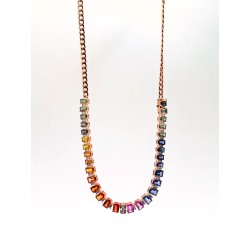 Gargantilla Zafiros Raibow Con Diamantes – Victoria Fine Jewelry