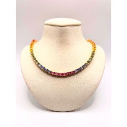 Gargantilla Zafiros Rainbow – Victoria Fine Jewelry