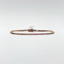 Pulsera Rainbow De Zafiros – Victoria Fine Jewelry