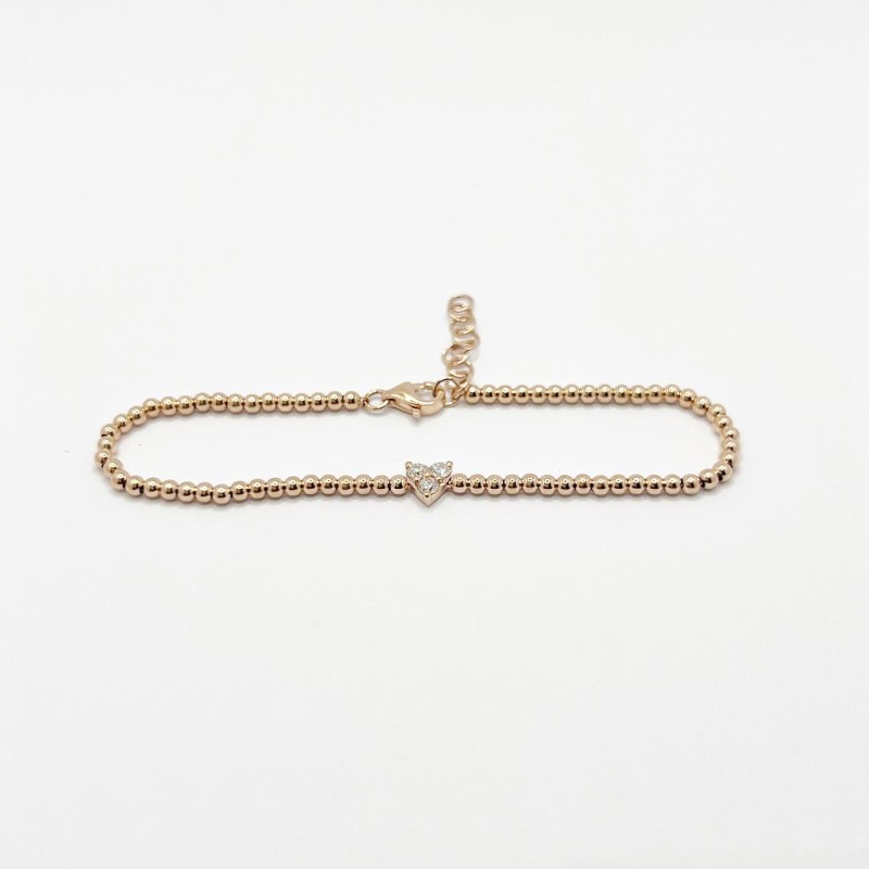 Pulsera Corazón De Diamantes – Victoria Fine Jewelry