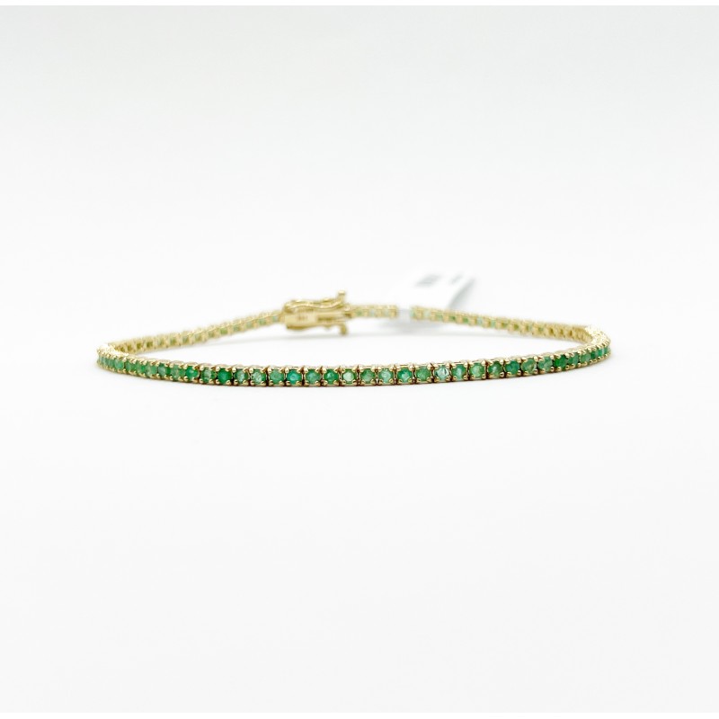 Pulsera Tennis de Esmeralda – Victoria Fine Jewelry