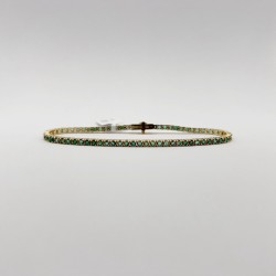Pulsera Tennis De Esmeraldas – Victoria Fine Jewelry