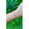 Pulsera Doble Cruz Con Zirconias – Victoria Fine Jewelry