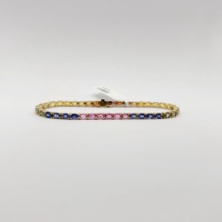 Pulsera Zafiros Rainbow – Victoria Fine Jewelry