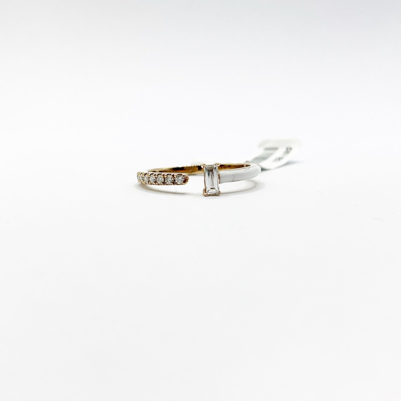 Anillo Esmaltado Con Diamante – Victoria Fine Jewelry