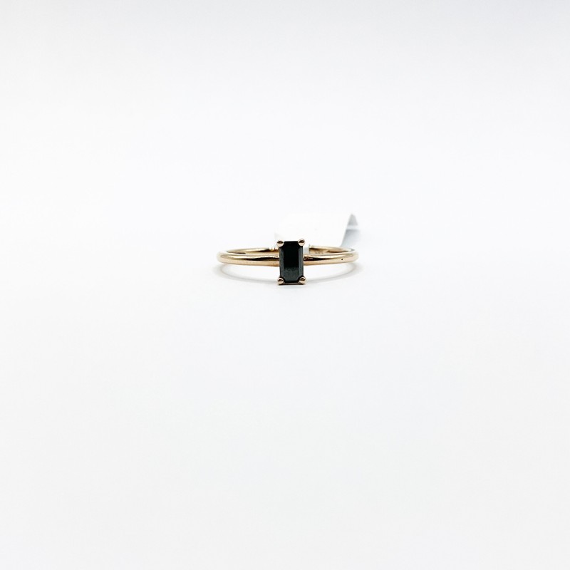 Anillo Con Diamante Negro – Victoria Fine Jewelry