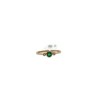 Anillo Con Esmeralda Biselada y Diamantes – Victoria Fine Jewelry