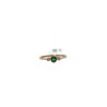 Anillo Con Esmeralda Biselada y Diamantes – Victoria Fine Jewelry