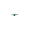 Anillo Con Esmeralda Biselada y Diamantes – Victoria Fine Jewelry