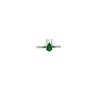 Anillo Con Esmeralda En Gota – Victoria Fine Jewelry