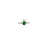 Anillo Con Esmeralda En Gota – Victoria Fine Jewelry
