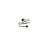 Anillo Espiral Con Esmeraldas – Victoria Fine Jewelry