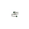 Anillo Espiral Con Esmeraldas – Victoria Fine Jewelry