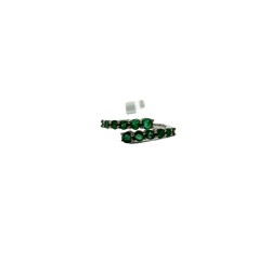 Anillo Espiral Con Esmeraldas – Victoria Fine Jewelry