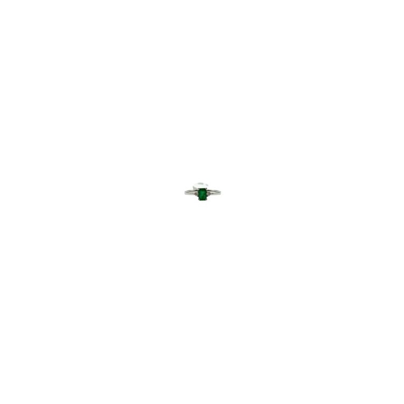 Anillo Cuadro Esmeralda Con Diamantes – Victoria Fine Jewelry
