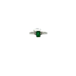 Anillo Cuadro Esmeralda Con Diamantes – Victoria Fine Jewelry