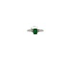 Anillo Cuadro Esmeralda Con Diamantes – Victoria Fine Jewelry