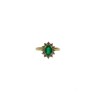 Anillo Lady Di Esmeralda con Diamantes – Victoria Fine Jewelry