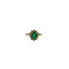Anillo Lady Di Esmeralda con Diamantes – Victoria Fine Jewelry