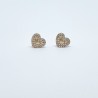 Aretes Corazón Con Diamantes – Victoria Fine Jewelry