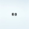 Aretes Cuadro Aguamarina Con Diamantes – Victoria Fine Jewelry