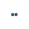 Aretes Cuadro Topacio London Blue – Victoria Fine Jewelry