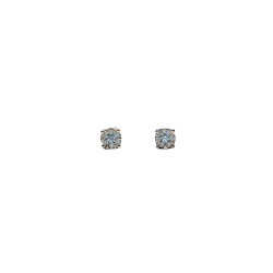 Arete Redondo Con Diamantes – Victoria Fine Jewelry