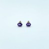 Aretes Amatista Oval Con Diamantes – Victoria Fine Jewelry