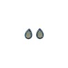 Aretes Gota Topacio Azul Con Diamantes Pave – Victoria Fine Jewelry
