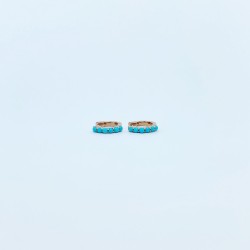 Arracadas De Turquesa – Victoria Fine Jewelry