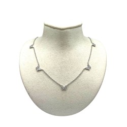 Collar Cinco Mariposas Con Diamantes – Victoria Fine Jewelry