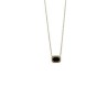 Collar Cuadro De Zafiro Con Halo De Diamantes – Victoria Fine Jewelry