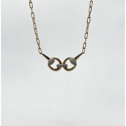 Collar Equino Con Cadena – Victoria Fine Jewelry