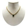 Gargantilla Gota de Esmeralda con Diamantes – Victoria Fine Jewelry