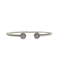 Pulsera Flex Doble Circulo de Diamantes – Victoria Fine Jewelry